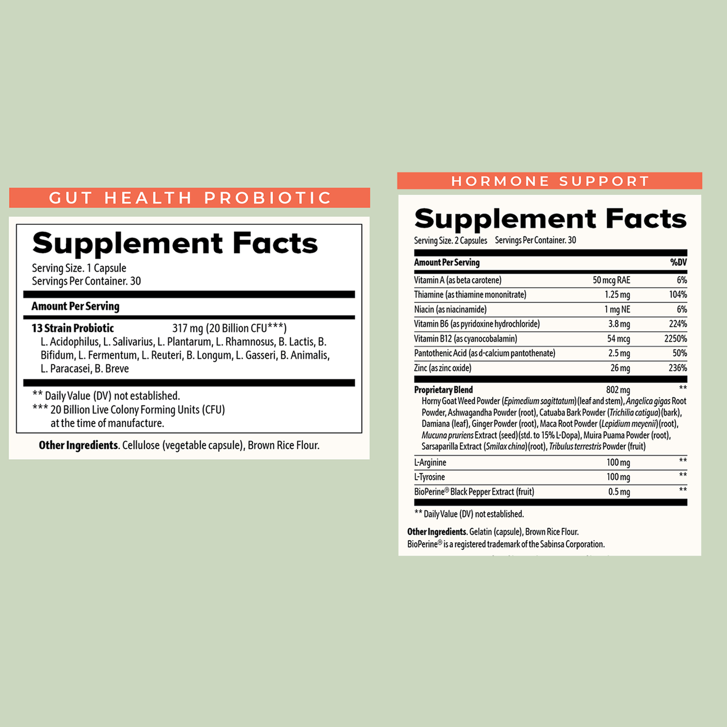 Gut Health + Hormone Support Bundle