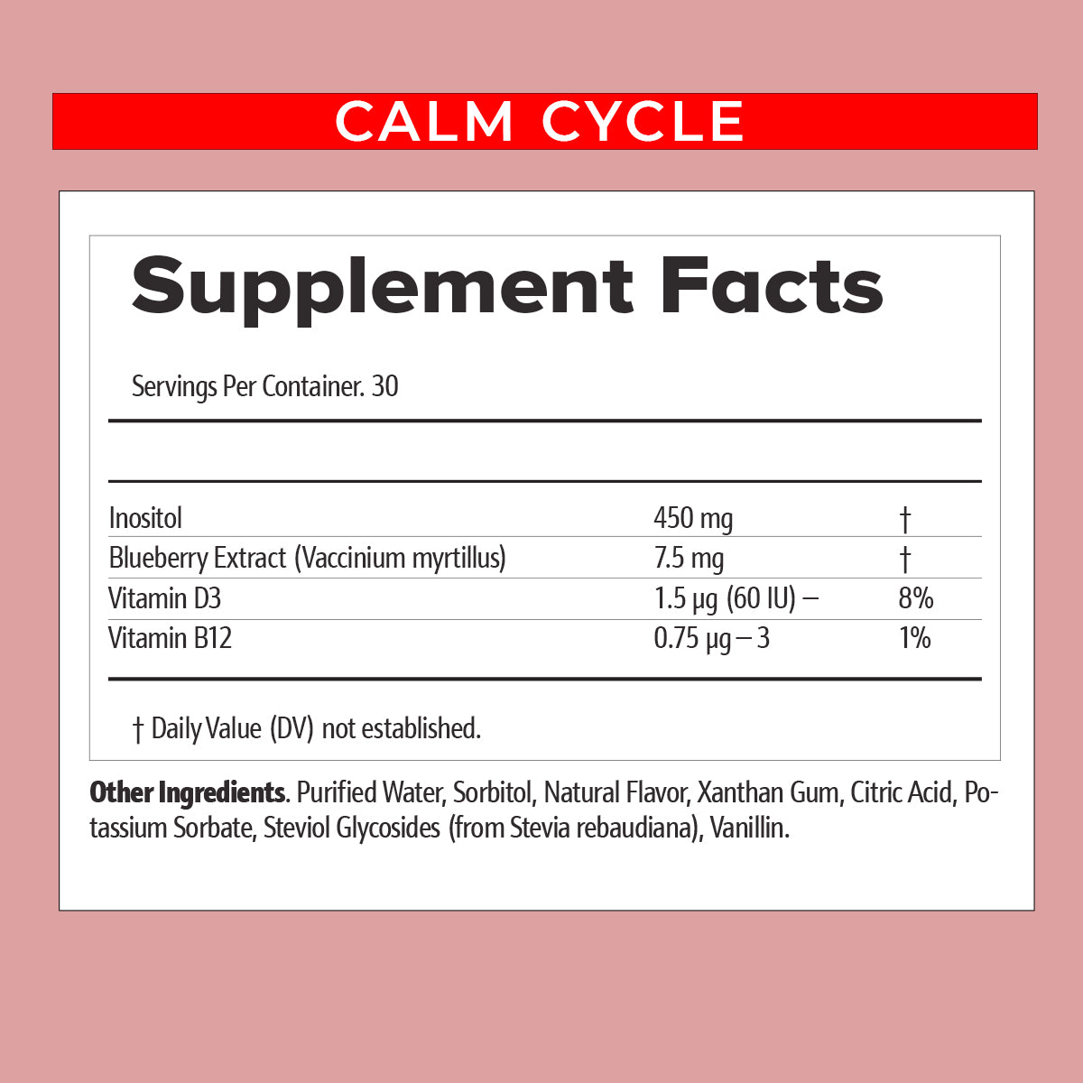 Calm Cycle – Hormonal Balance Support