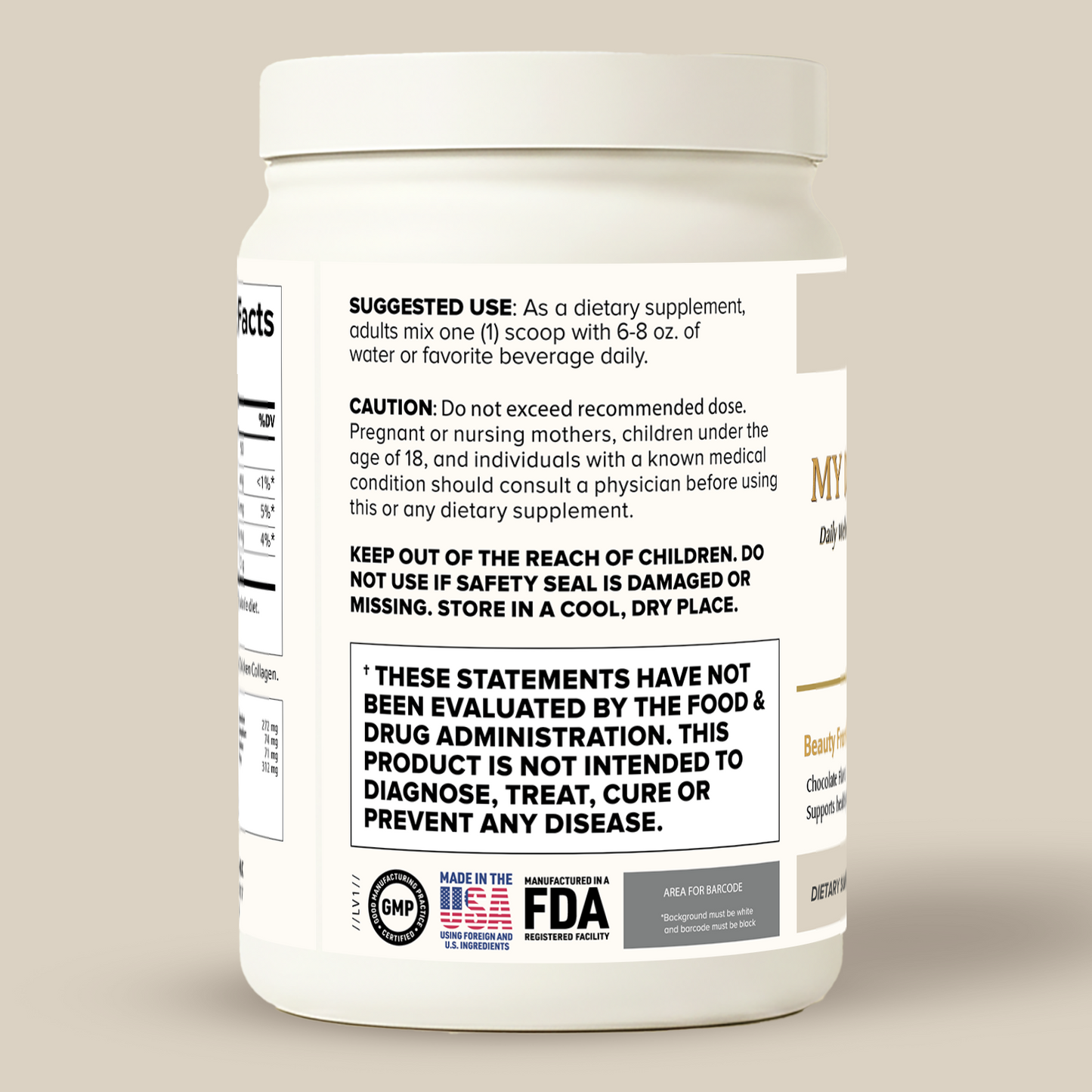 Beauty From Within – Collagen Peptides (Chocolate)