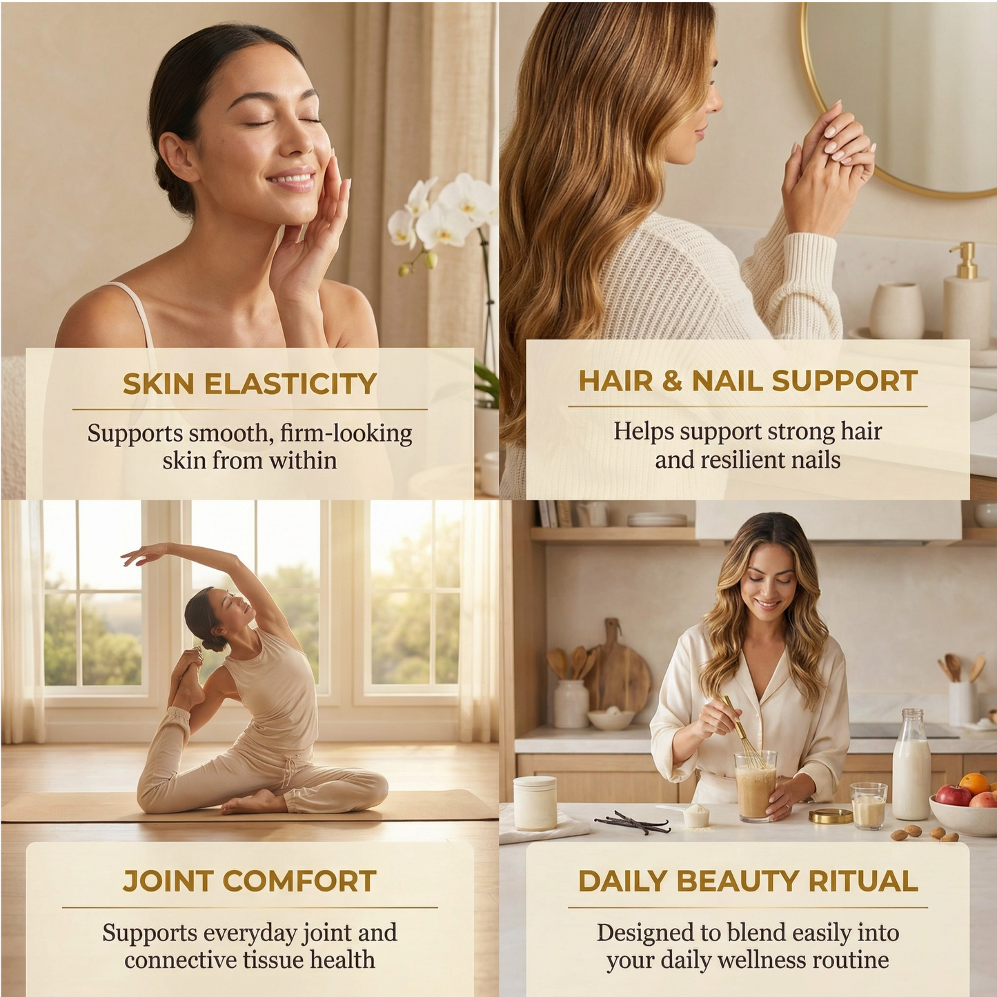 Beauty From Within Collagen Peptides | Vanilla Flavor