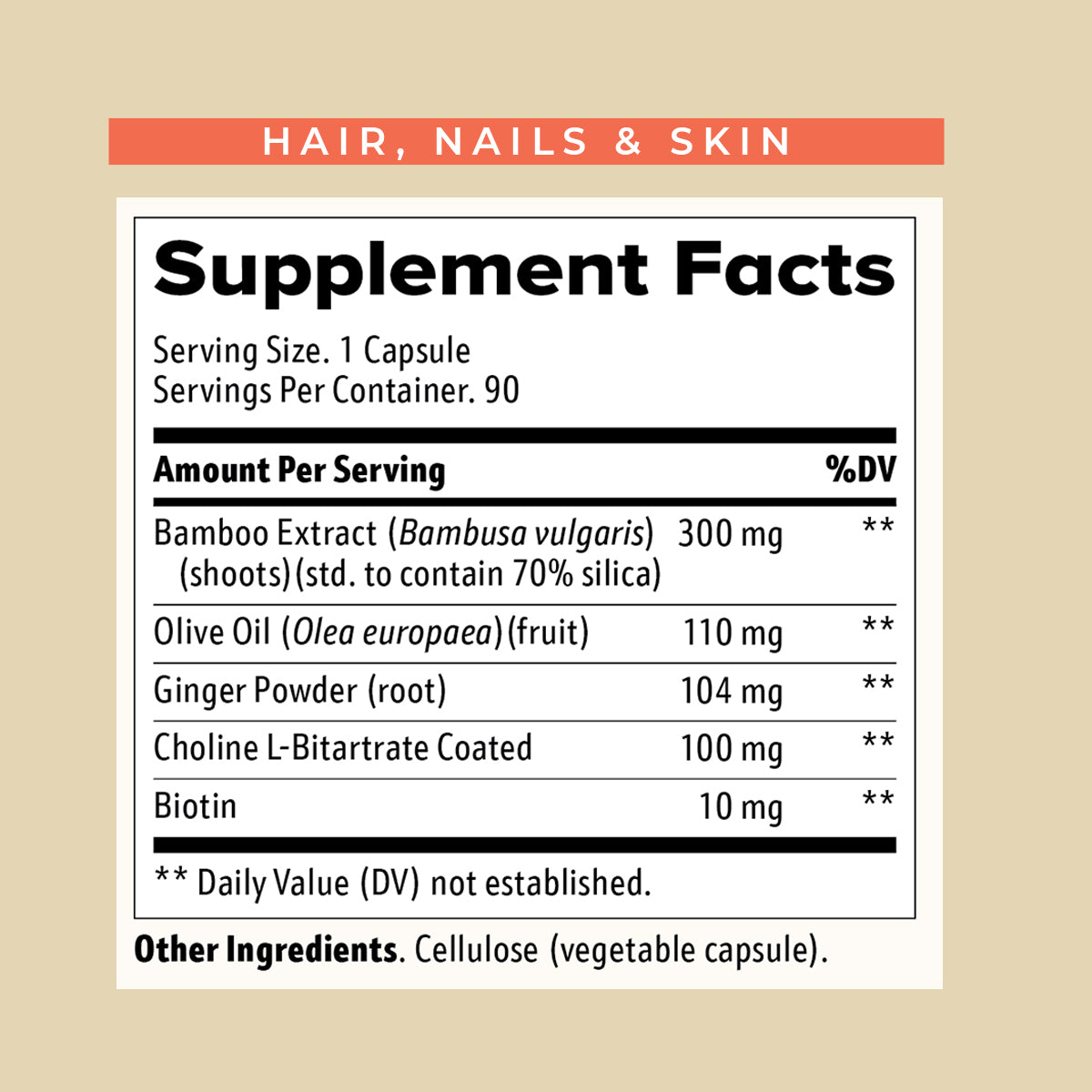 Hair, Skin & Nails Supplement