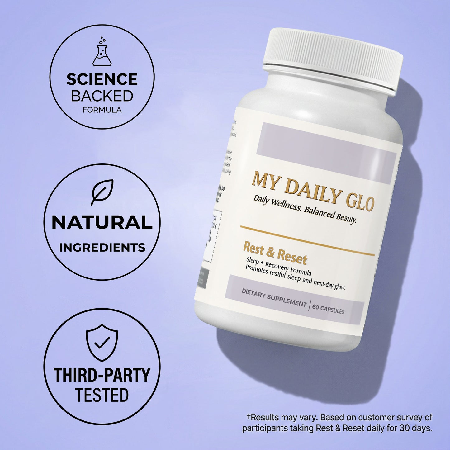 Rest & Reset – Sleep Support Capsules