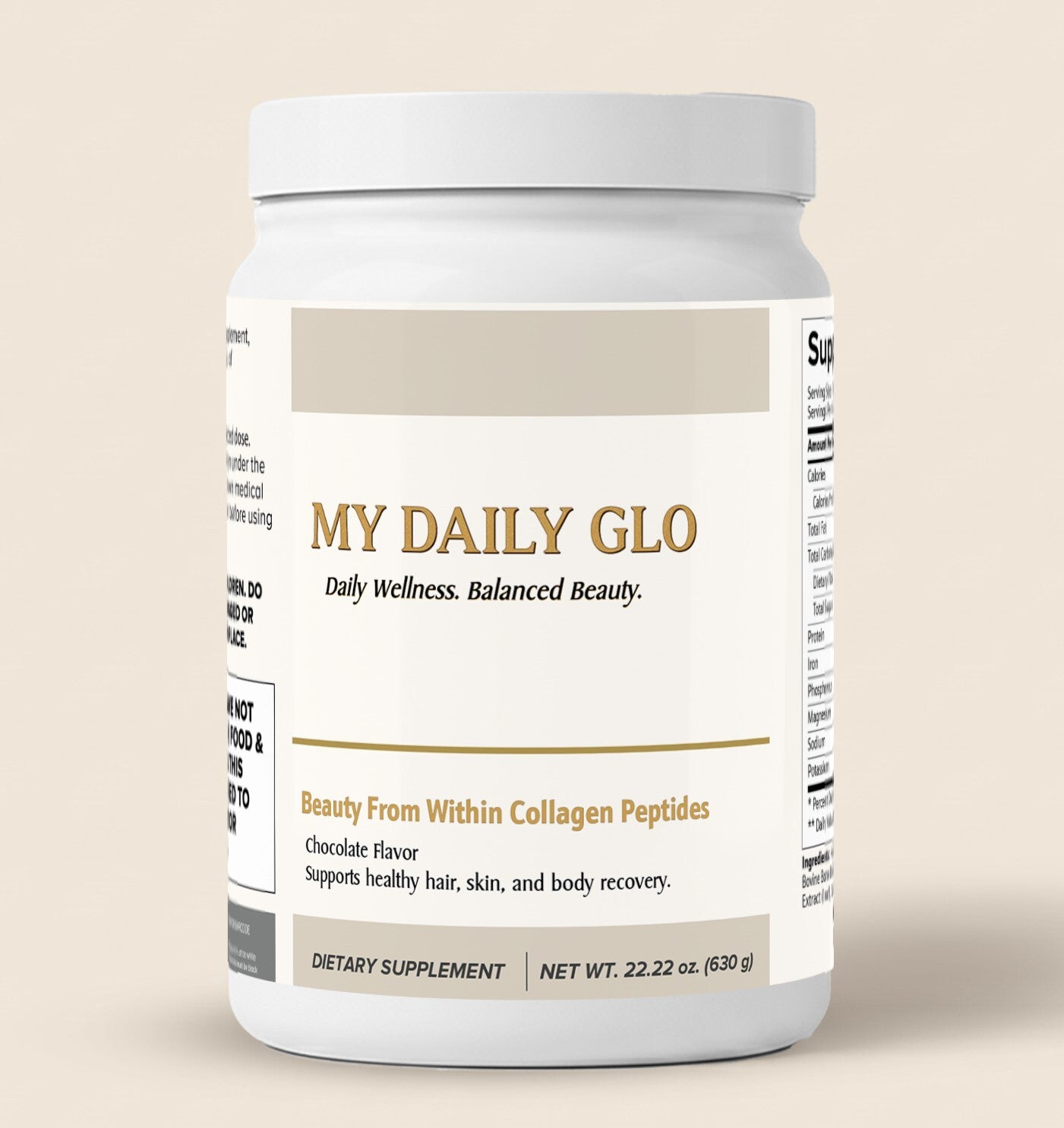 Beauty From Within – Collagen Peptides (Chocolate)