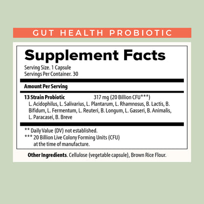 Gut Health – Probiotic Gut Balance