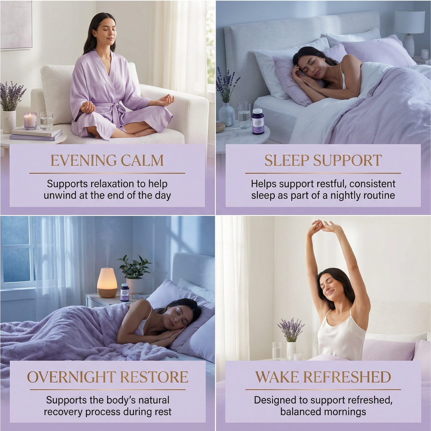 Rest & Reset – Sleep Support Capsules