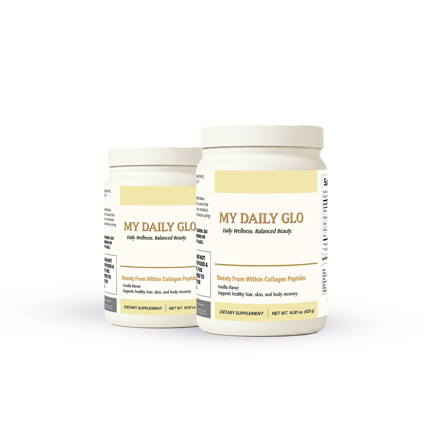 Beauty From Within Collagen Peptides | Vanilla Flavor