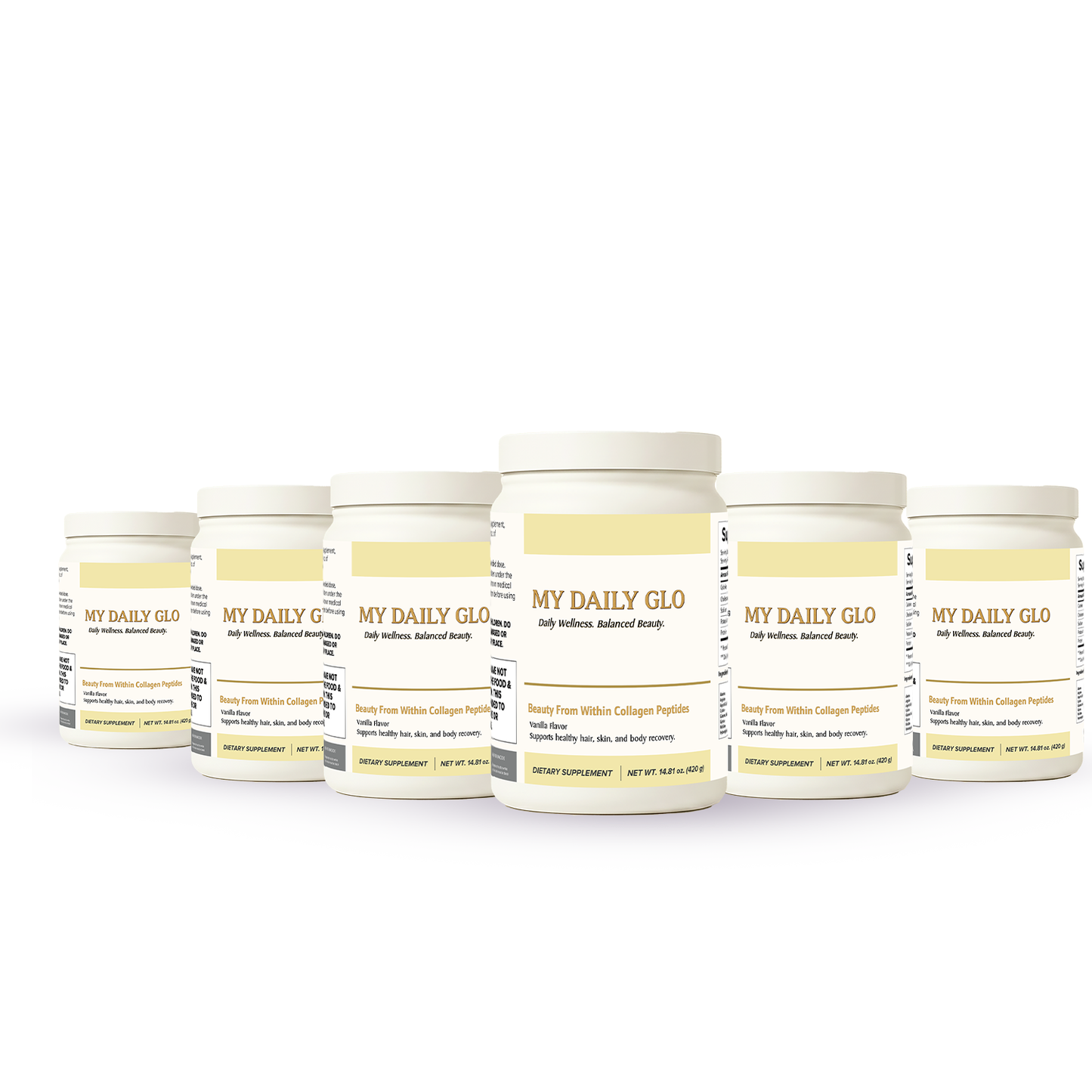 Beauty From Within Collagen Peptides | Vanilla Flavor