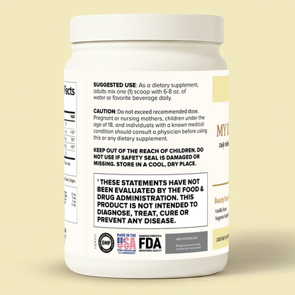 Beauty From Within Collagen Peptides | Vanilla Flavor